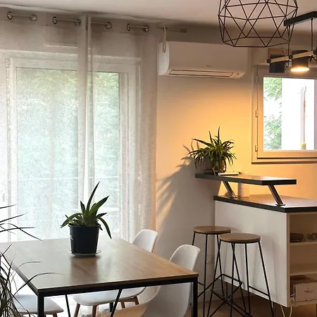 Calme Avec Clim, Balcon Et Parking Ovalie Montpellier